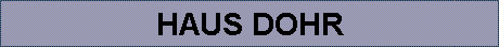 HAUS DOHR